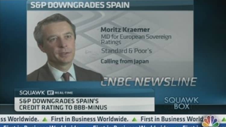 Why S&P Downgraded Spain 