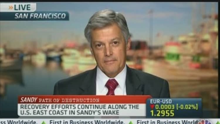 Sandy's Impact On Consumer Spending
