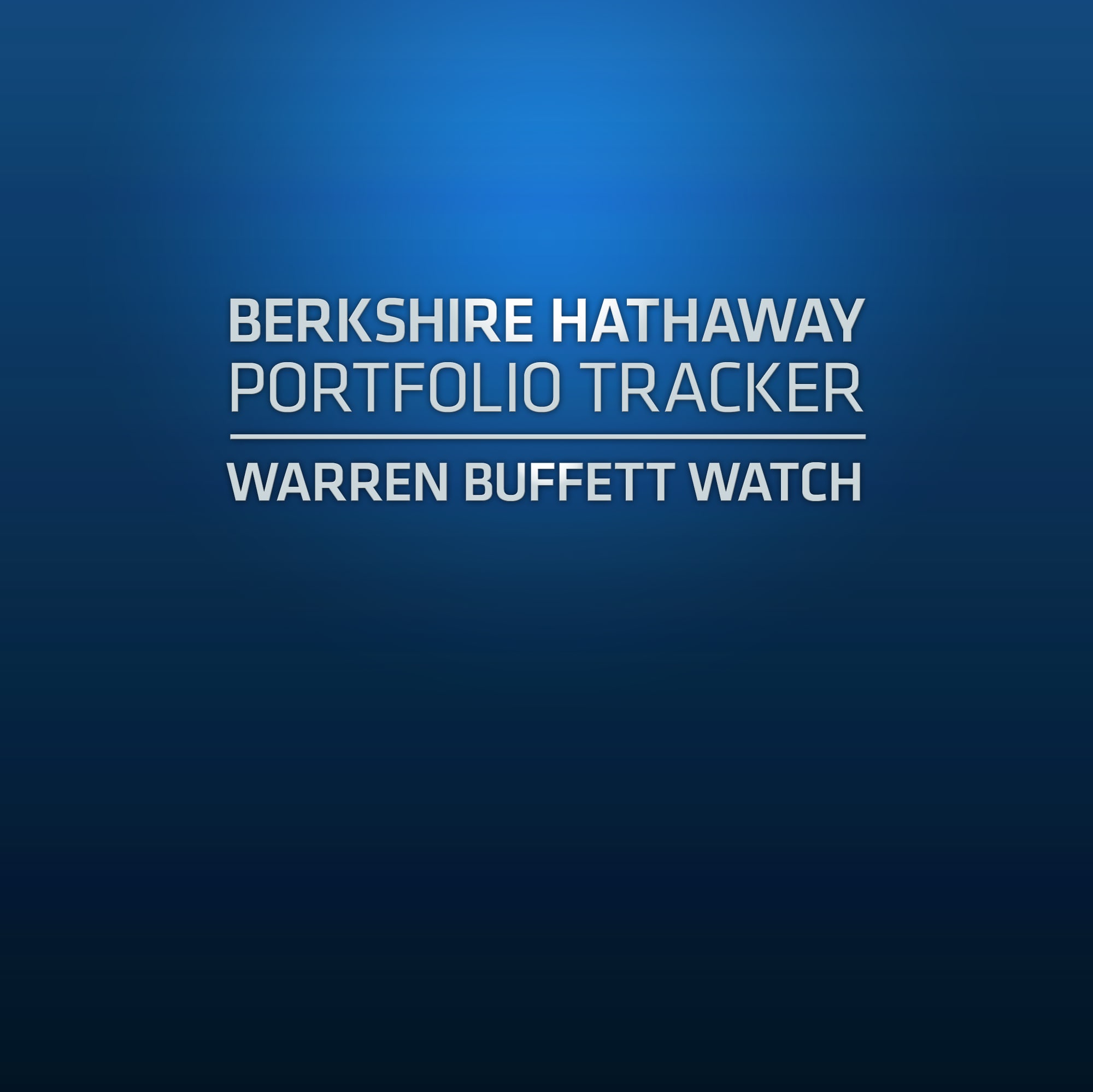 Berkshire Hathaway Portfolio Tracker