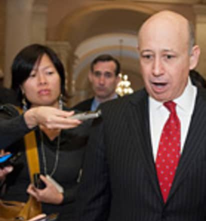 Everything Must Be Touched in Fiscal Debate: Blankfein
