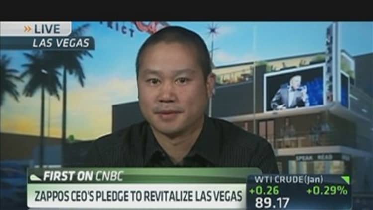 Zappos CEO's Pledge to Revitalize Las Vegas