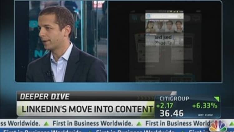 Inked-In: LinkedIn Moves Into Content