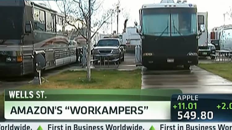 Amazon's 'Workampers' For the Holidays