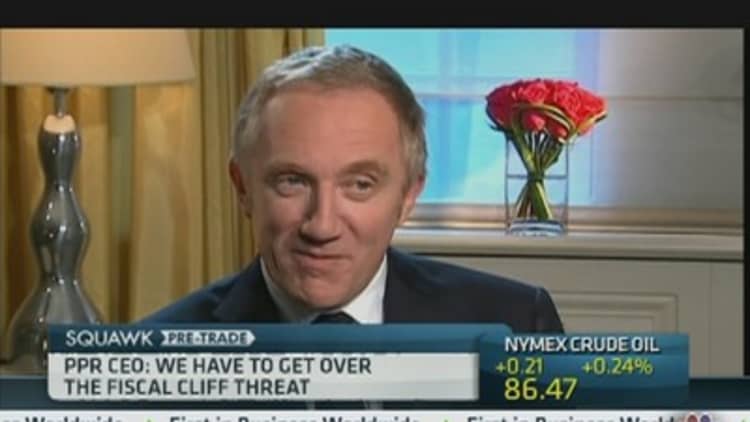 France's Fiscal Cliff Is a Mountain: PPR CEO 