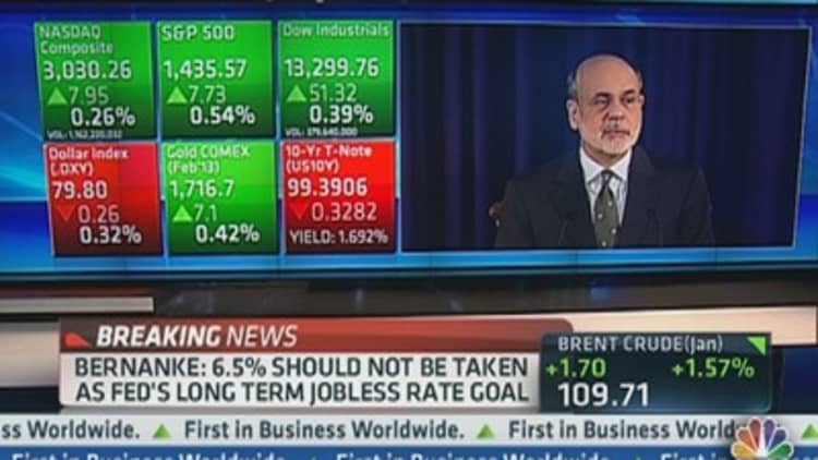 Bernanke: Economy Expanding at Moderate Pace