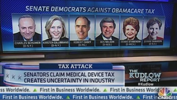18 Democrats Oppose Tax in Obamacare