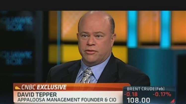 Tepper: 'Pretty Good Economy, Right Now'