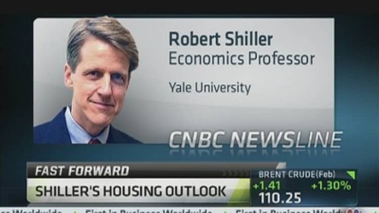 Robert Shiller: Don't Await Housing Boom