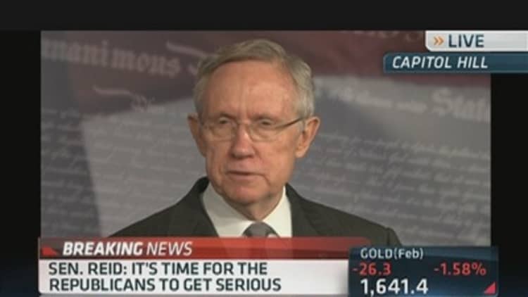 Sen. Reid: GOP Working on 'Political Stunts'