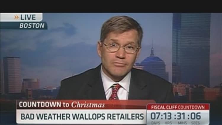 Bad Weather Wallops Retailers 