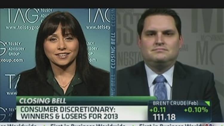 Consumer Discretionary: Winners & Losers for 2013