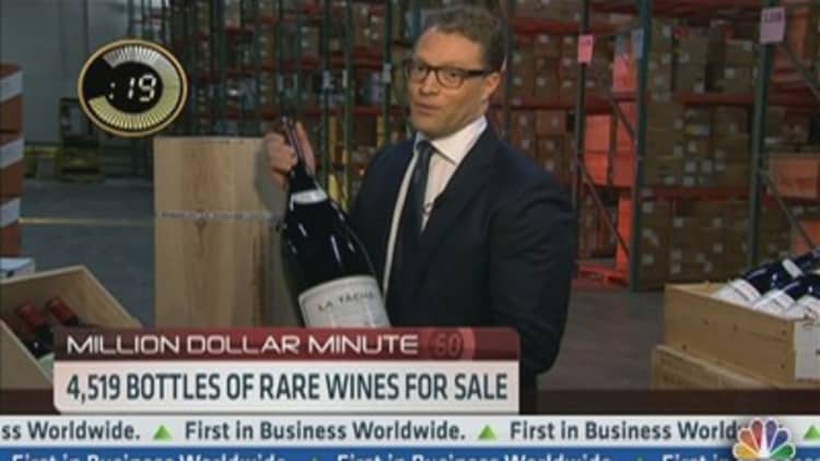 Rare Wines Worth Millions