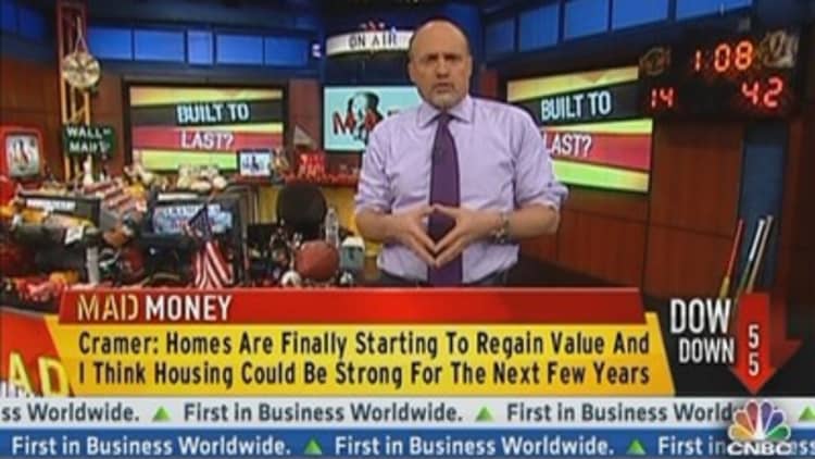Cramer: Home Building to Drive Gains in 2013