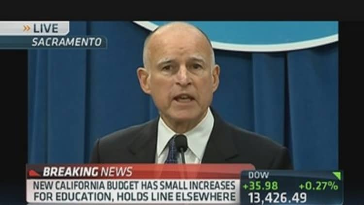 California Budget Deficit Disappears