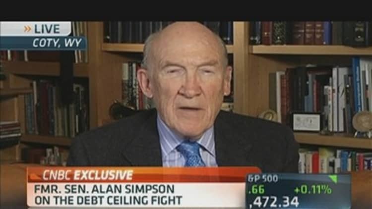 Alan Simpson on Debt Ceiling Fight