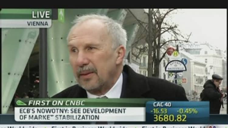 ECB's Nowotny: Don't Overplay German GDP 