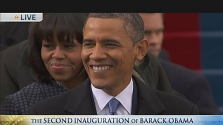 President Obama's Second Inauguration Kicks Off