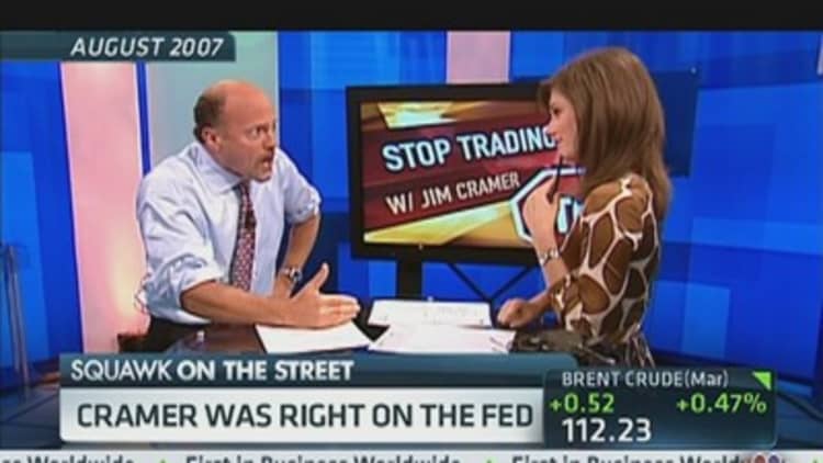 Cramer Was Right on the Fed