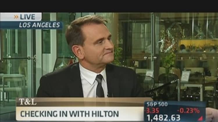 Private Equity Helps Fix Hilton