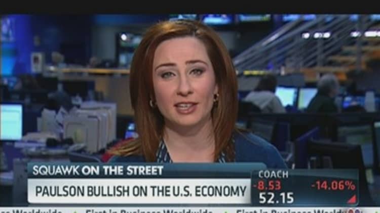 Why Paulson Is Bullish on US Economy