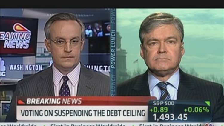 Voting on Suspending the Debt Ceiling