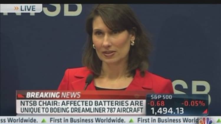 NTSB's Update on Dreamliner's Lithium Ion Battery