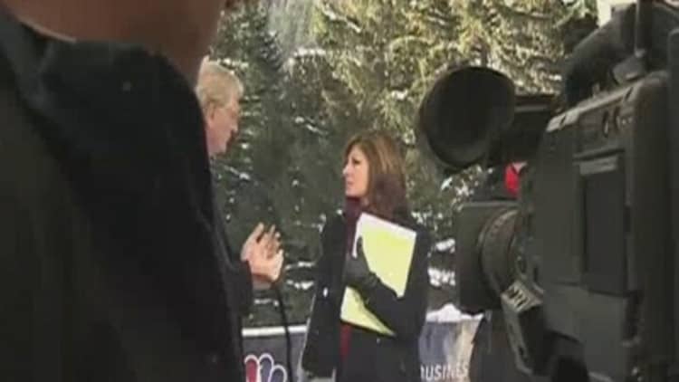 Behind the Scenes at Davos with Maria Bartiromo