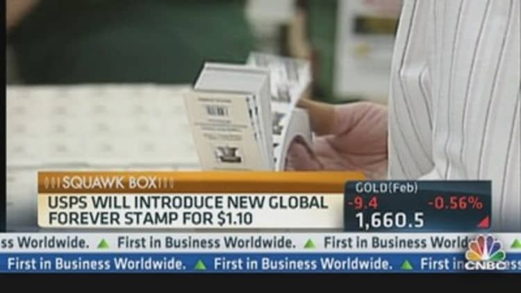 Price of First Class Stamp Increasing By a Penny