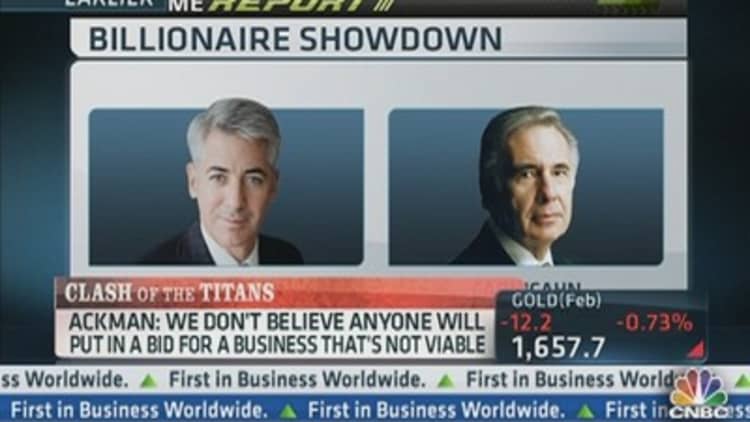 Billionaire Showdown: Ackman vs. Icahn