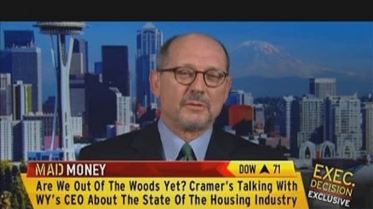 Weyerhaeuser CEO: Feeling Good About Housing Recovery