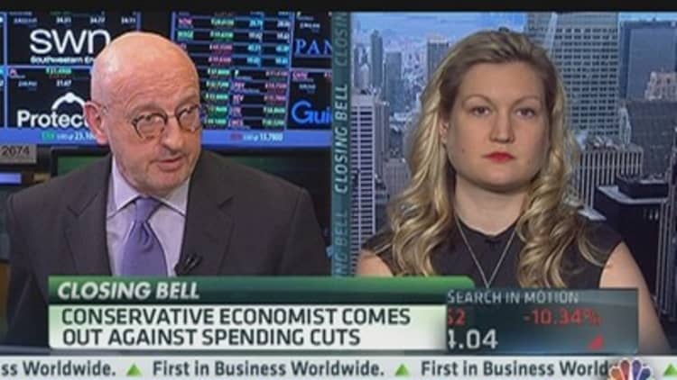 Conservative Economist Against Spending Cuts