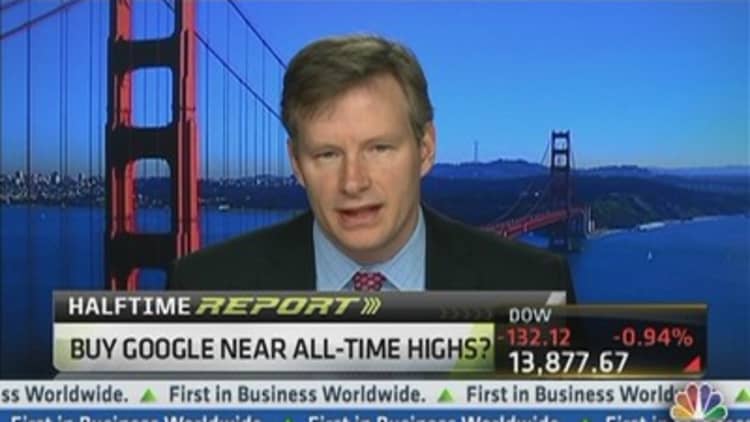 Mahaney: Bet on Google, Not Facebook for 2013