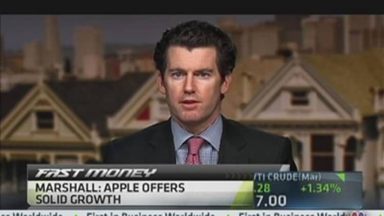 'Optimal Strategy' for Apple's Cash: Brian Marshall 