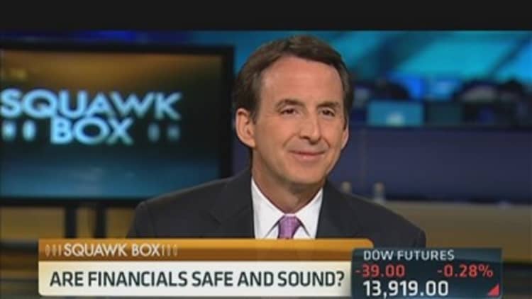 Financials: Safe & Sound?
