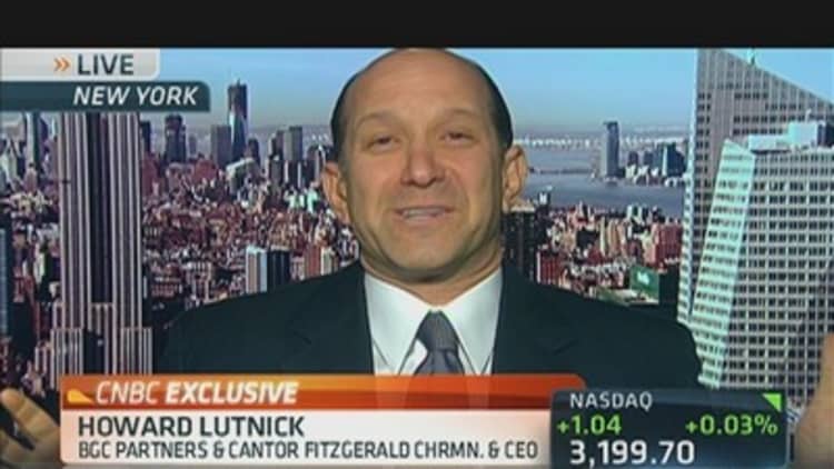 Lutnick: Focus on Financials