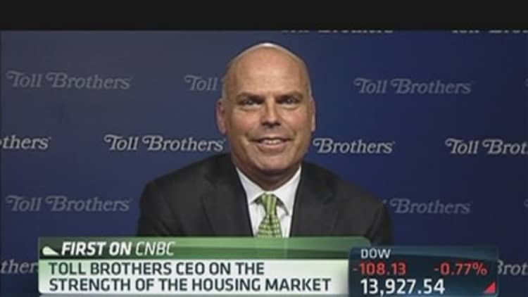 Toll Brothers CEO: We're Feeling Good About 2014