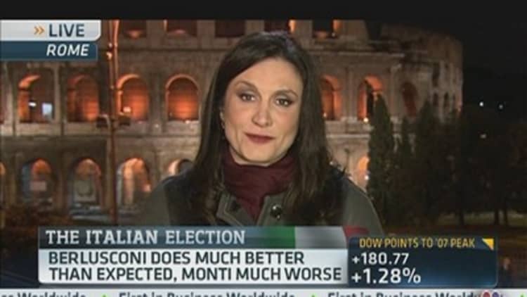 Italian Polls Close, Results Inconclusive