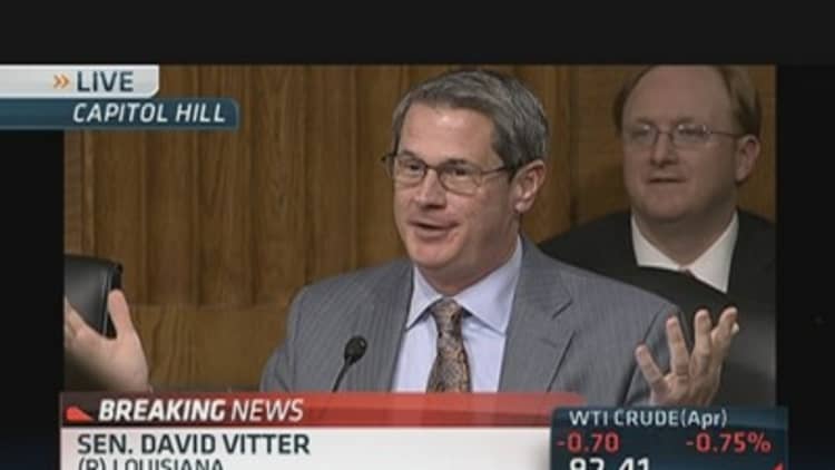 Too Big To Fail Is Alive and Well: Sen. Vitter