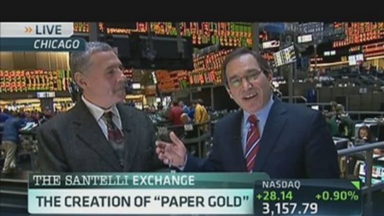 Santelli:  ETFs and the Creation of 'Gold Paper'