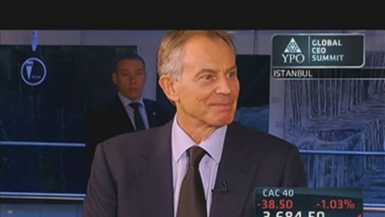 Tony Blair on US Aid to Syrian Rebels