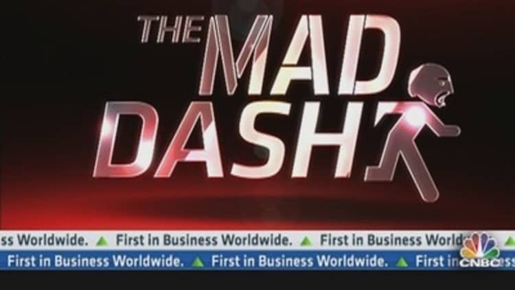 Cramer's Mad Dash: To Short, or Not to Short