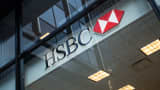 Logo of HSBC bank