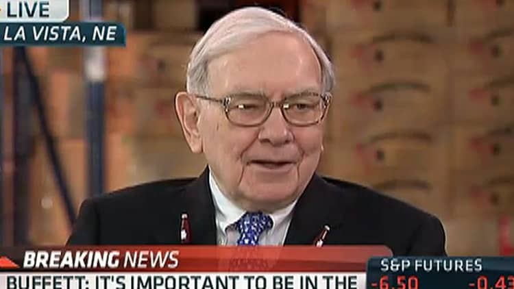 Buffett Still Sees 'Good Value' in Stocks