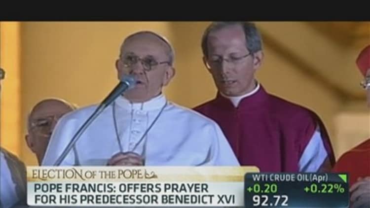 Cardinal Jorge Mario Bergoglio Elected Pope