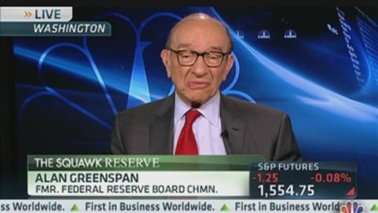 Greenspan Doesn't See 'Irrational Exuberance' in the Markets