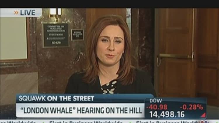 'London Whale' Hearing on Capitol Hill