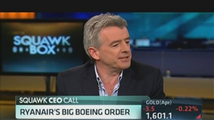 RyanAir's CEO on Big Boeing Order