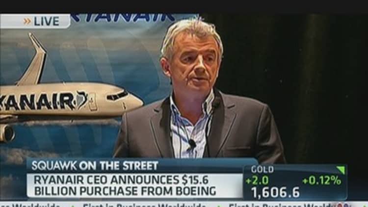Ryanair Makes Landmark Deal With Boeing