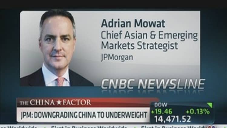 Why JPMorgan Downgraded China