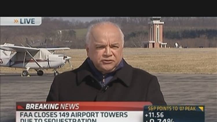 FAA Closes 149 Airport Towers
